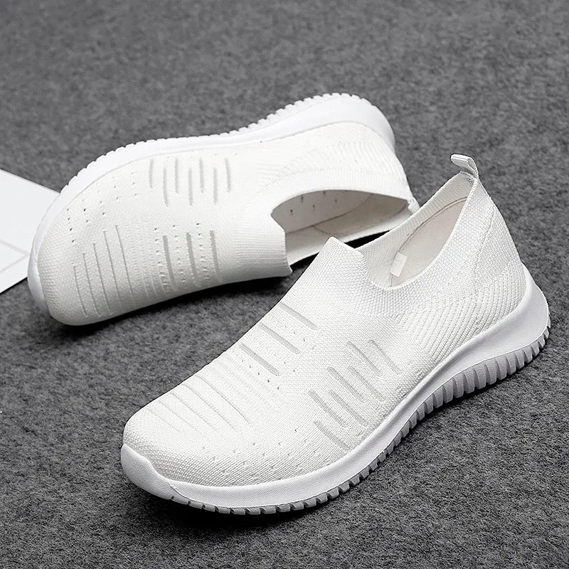 Women's spring and autumn breathable soft casual sneakers