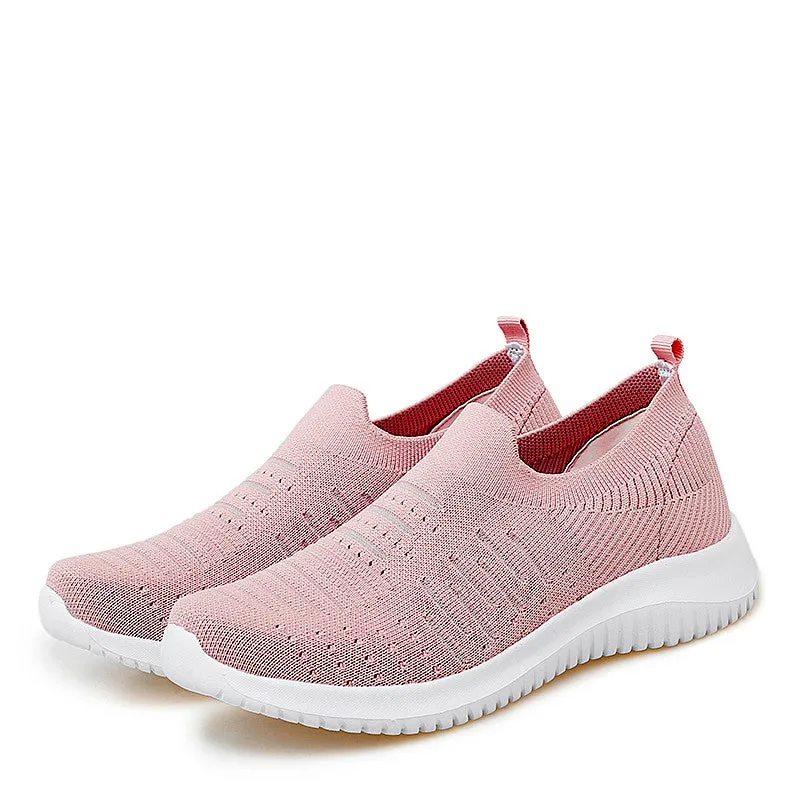 Women's spring and autumn breathable soft casual sneakers