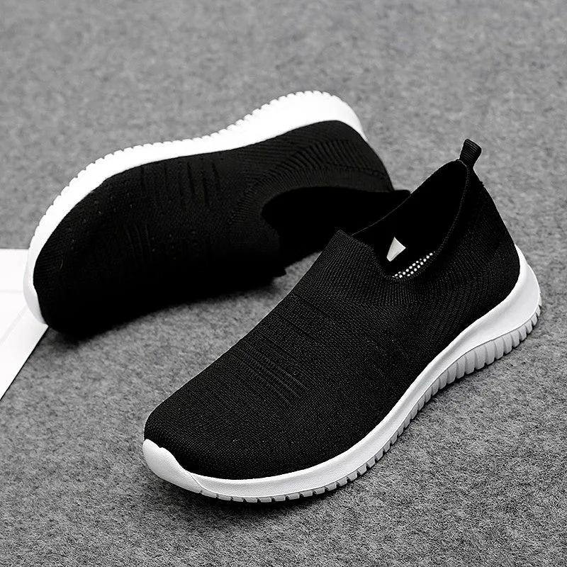 Women's spring and autumn breathable soft casual sneakers