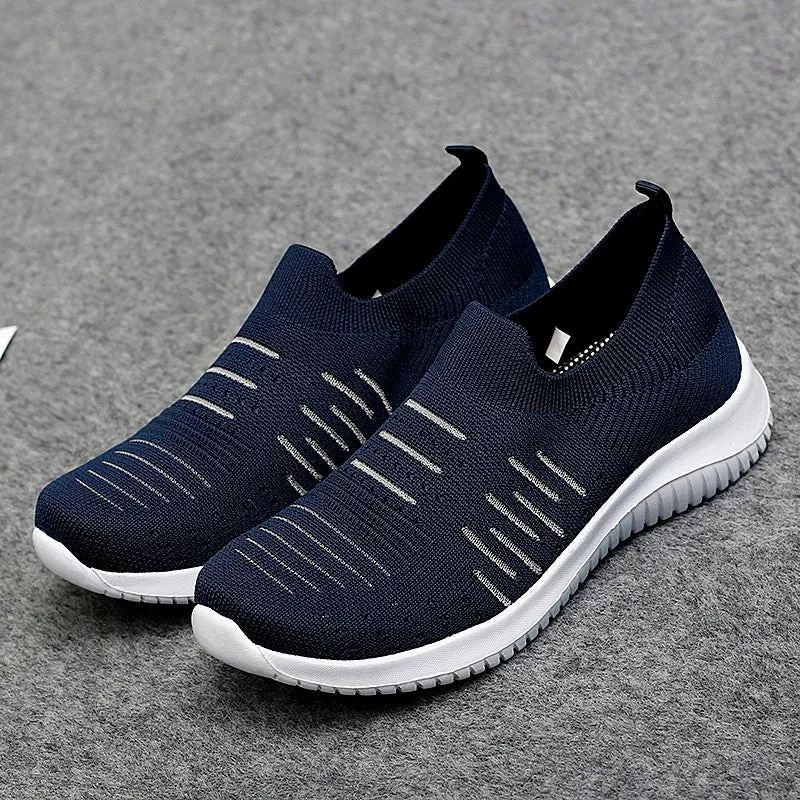 Women's spring and autumn breathable soft casual sneakers