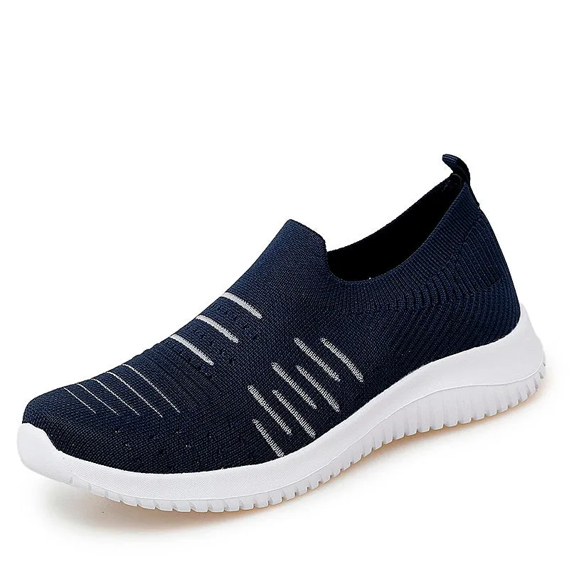 Women's spring and autumn breathable soft casual sneakers