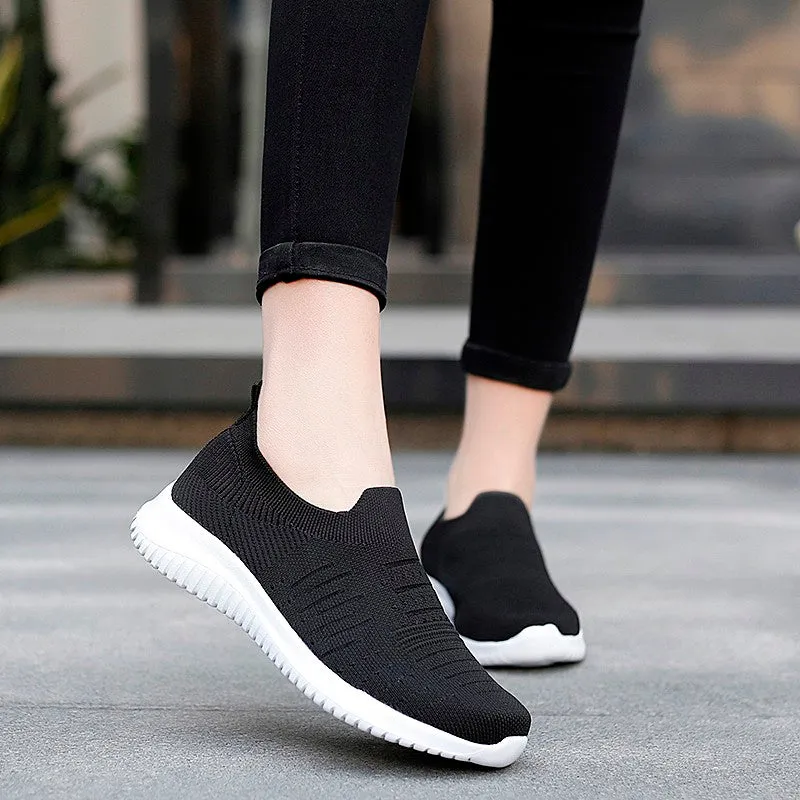 Women's spring and autumn breathable soft casual sneakers