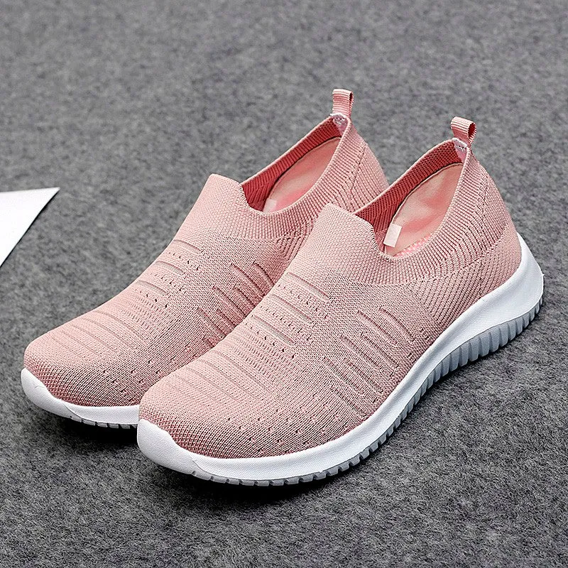 Women's spring and autumn breathable soft casual sneakers