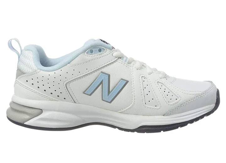 Womens Wide Fit New Balance WX624WB5 Cross Sneakers